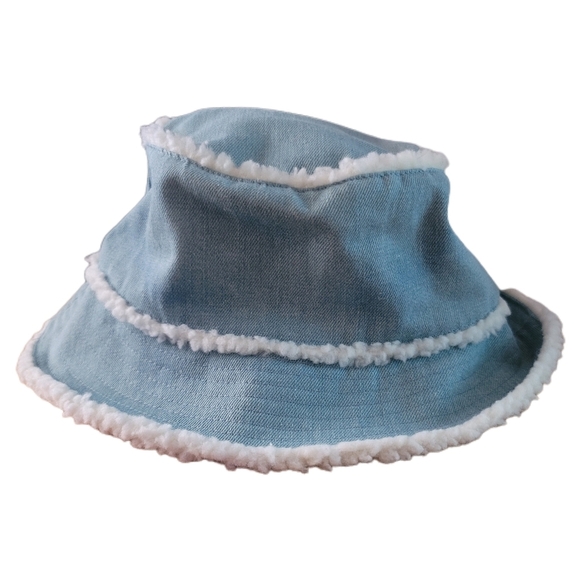 Anthropologie | Accessories | Anthropologie Bucket Hat Blue  display picture 1